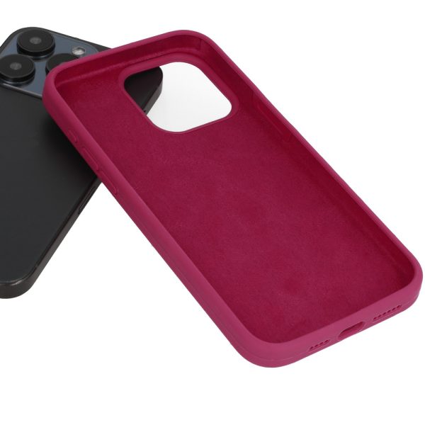 Silicone Lite Case for Samsung Galaxy A55 5G raspberry