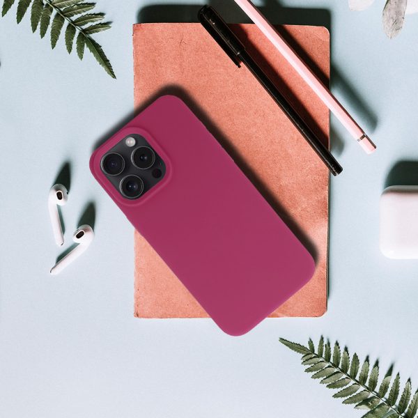 Silicone Lite Case for Samsung Galaxy A55 5G raspberry