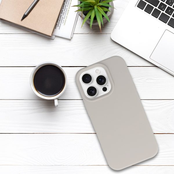 Tel Protect Silicone Premium for Iphone 16 Pro Max titanium