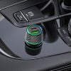 Blavec Car charger BS-21 Carbon - Type C + USB - PD 48W 3A (CCBS21C-CUB48) black