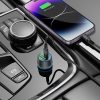 Blavec Car charger BS-21 Carbon - Type C + USB - PD 48W 3A (CCBS21C-CUB48) black