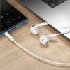 Borofone Earphones BM96 Brilliant with microphone white