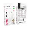 Borofone Wall charger BN29 Fuente - USB + Type C - QC 3.0 PD 30W with Type C to Type C cable white