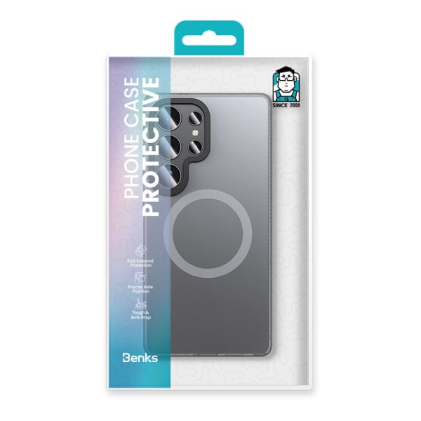 Benks Magnetic Lucid Armor Case (0045) for Samsung Galaxy S25 Plus Ultra titanium