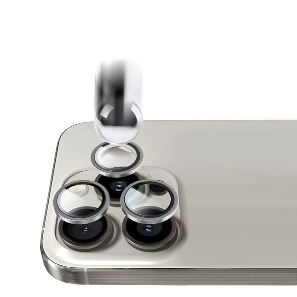 Tempered glass Tel Protect Titanium Lens 99% AR on camera for Iphone 13 Pro/13 Pro Max transparent