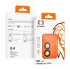 Tempered glass Tel Protect Titanium Lens 99% AR on camera for Iphone 16/16 Plus black
