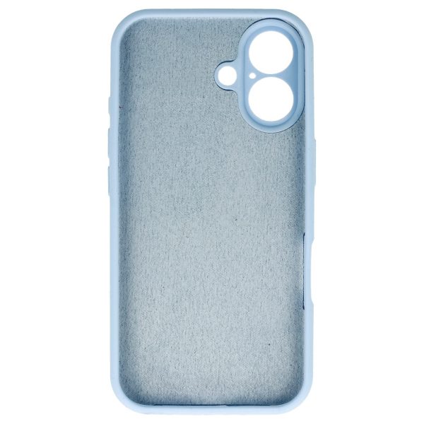 Silicone Lite Case for Iphone 16 light blue