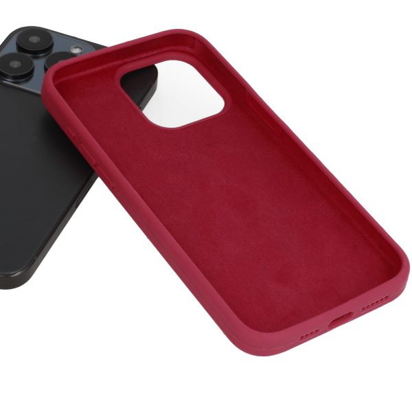 Silicone Lite Case for Samsung Galaxy A56 5G burgundy