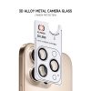 Tempered glass Tel Protect 3D Lens on camera for Iphone 13/13 Mini black