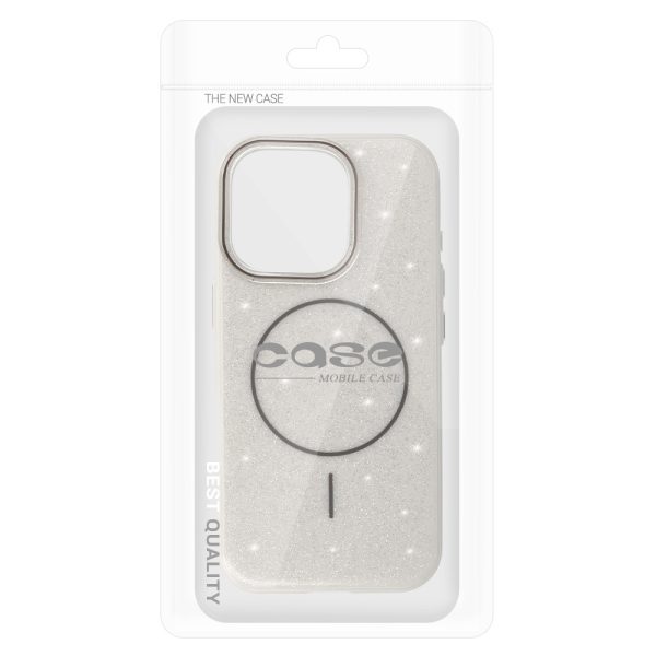 Magsafe Slim Shiny for Iphone 15 Pro Max silver