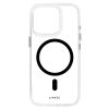 Liavec Glossy Magsafe Clear Case do Iphone 13/14 black