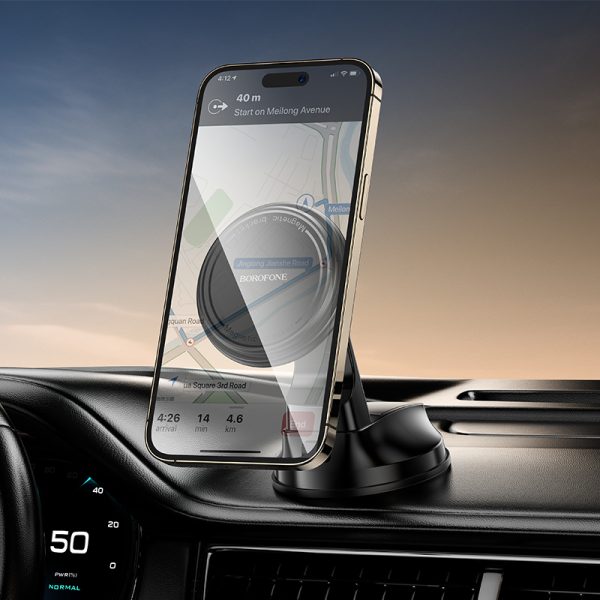 Borofone Car holder BH136 Parker magnetic to dashboard black