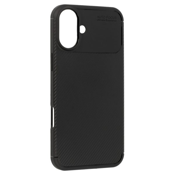 Tel Protect Carbon Elite for Iphone 16 Plus Black