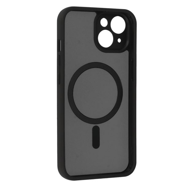 Full Matte Mag Cover for Iphone 14 black