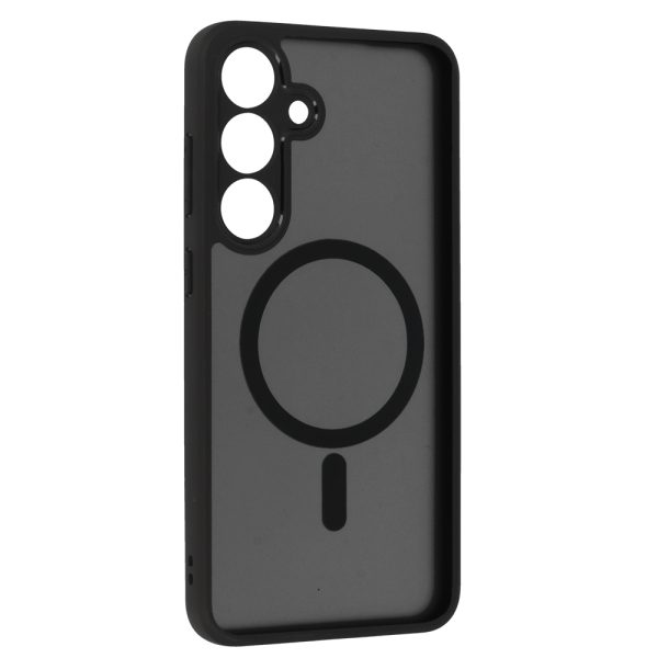 Full Matte Mag Cover for Samsung Galaxy S25 Plus black