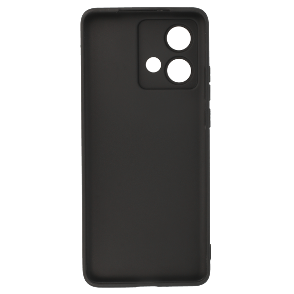 Back Case MATT for MOTOROLA EDGE 40 NEO 5G Black