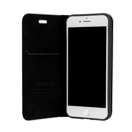 Vennus Book CARBON Case with frame for Samsung Galaxy S20 Ultra black