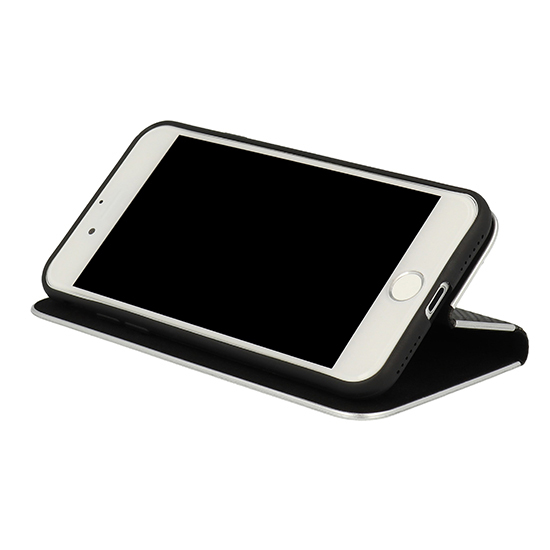 Vennus Book CARBON Case with frame for Samsung Galaxy S20 Ultra black