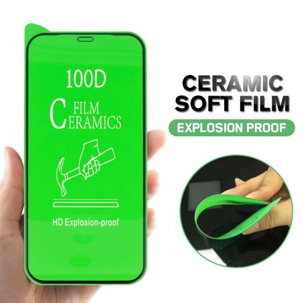 Tempered Glass HARD CERAMIC for SAMSUNG GALAXY A42 5G BLACK