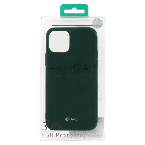 Jelly Case for Iphone 12 Mini dark green