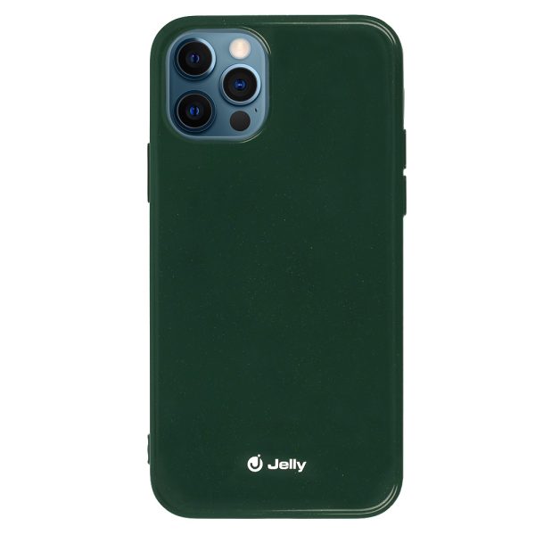 Jelly Case for Iphone 12 Mini dark green