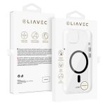 Liavec Glossy Magsafe Clear Case do Iphone 13/14 black