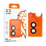 Tempered glass Tel Protect Titanium Lens 99% AR on camera for Iphone 16/16 Plus black