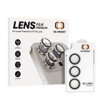 Tempered glass Tel Protect 3D Lens on camera for Samsung Galaxy S23 transparent