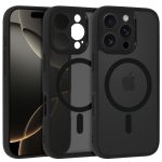 Full Matte Mag Cover for Iphone 15 Pro black