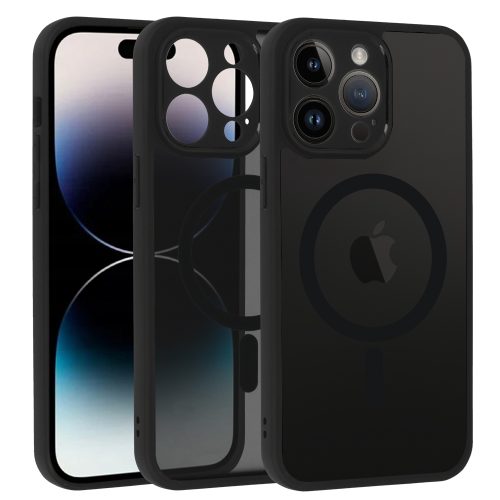 Full Matte Mag Cover for Iphone 14 Pro Max black