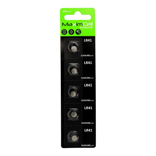 MaximCell Alkaline batteries LR41