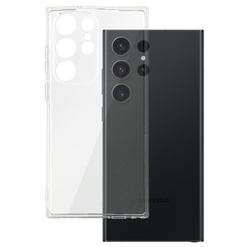Back Case 2 mm Perfect for SAMSUNG GALAXY S23 ULTRA TRANSPARENT