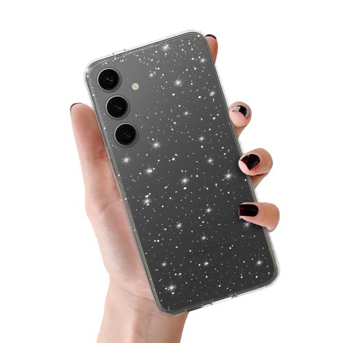 Crystal Glitter Case for Samsung Galaxy A25 5G Silver