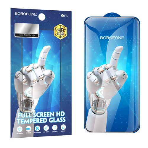Borofone Tempered glass BF6 Diamond Armor Full Screen HD for Iphone 15 Plus/16 Plus