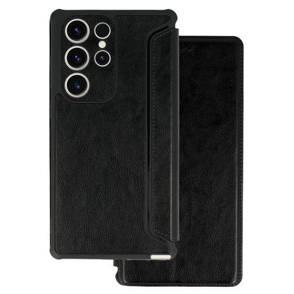 Razor Leather Book Case for Samsung Galaxy A15 4G/5G black