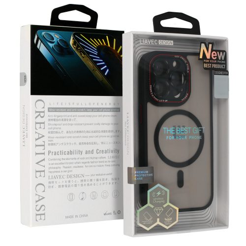 LK Magsafe Case for Iphone 15 Plus black