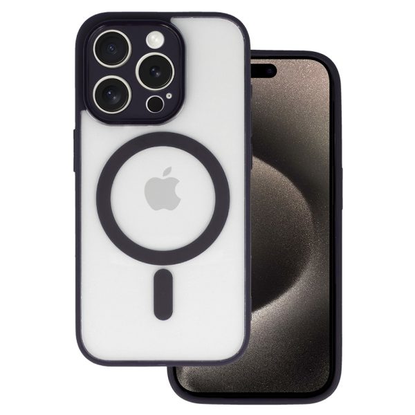Acrylic Color Magsafe Case for Iphone 13 Pro Max purple