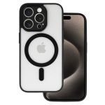 Acrylic Color Magsafe Case for Iphone 14 black