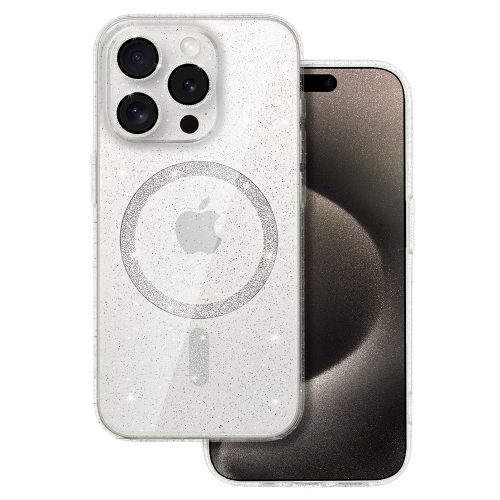 Glitter Magsafe Case for Iphone 14 Pro Max transparent