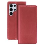 Smart Magneto Case for Samsung Galaxy A34 5G burgundy