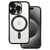 Metallic Magsafe Case for Iphone 15 Pro Black