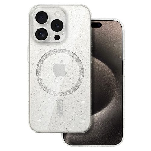 Glitter Magsafe Case for Samsung Galaxy S24 transparent
