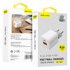 Blavec Wall charger BC-4 GaN - USB + Type C - 35W 3A (TCBC4G-UCW353A) white