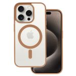 Acrylic Color Magsafe Case for Iphone 12 Pro Max desert titanium