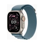 Apple Watch Ultra 3 (Series 11 2025) Gps +Cellular 49mm Natural Titanium Case with Alpine Loop M Light Blue EU