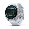 Garmin Watch Fenix 8 GPS 43mm Silicon White Band Whitestone EU