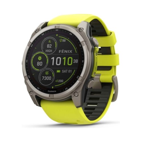 Garmin Watch Fenix 8 Amoled Solar Sapphire GPS 51mm Yellow/Grey EU