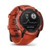 Garmin Watch Instinct 2X Solar GPS 50mm Red EU
