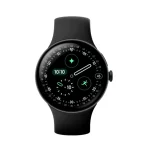 Google Pixel Watch 4 45mm Black (Black Strap)