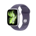 Apple Watch Series 11 42mm Silver Sport Band Purple S/M